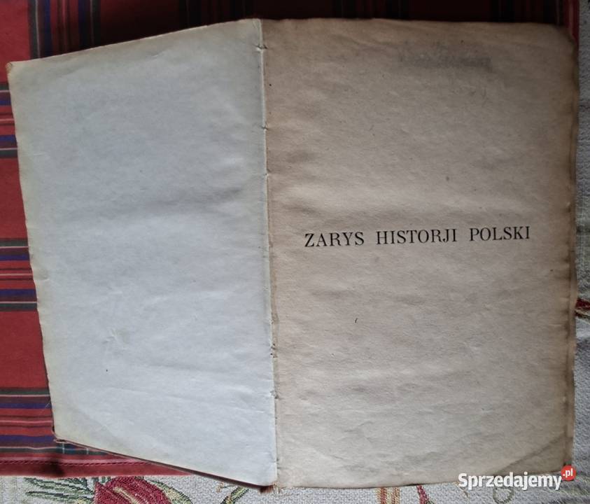 Zarys historii Polski prof dr Anatol Lewicki twarda Książki naukowe i popularnonaukowe Kraków