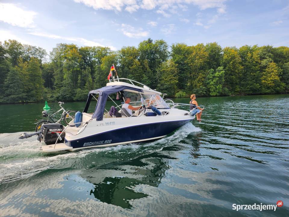 Sprzedam łódź motorówą ESCAPADE 600 Szczecin sprzedam