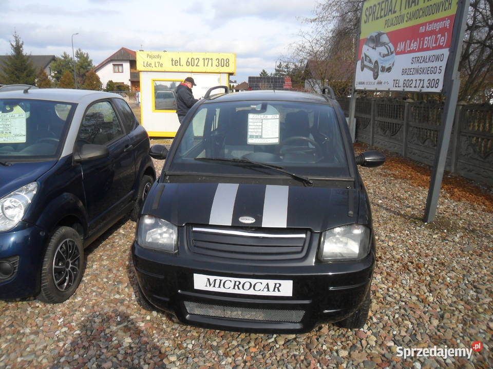 Microcar MC kat L6e prawo jazdy AM T 5KM Strzałkowo