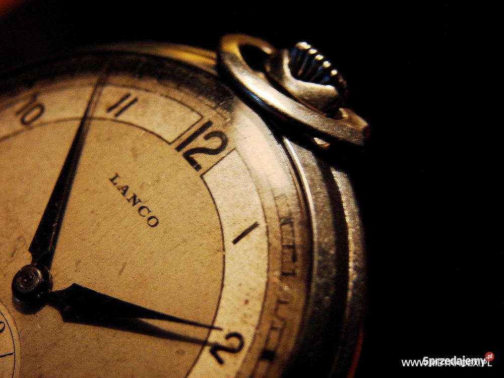 LANCO zegarek 1935 Pocket Art Deco NOS kieszonka Kraków sprzedam