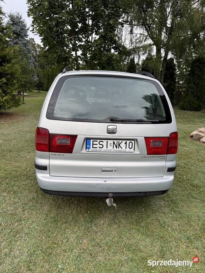 SEAT ALHAMBRA 19 TDI 116 2002 r 116KM Pomiary