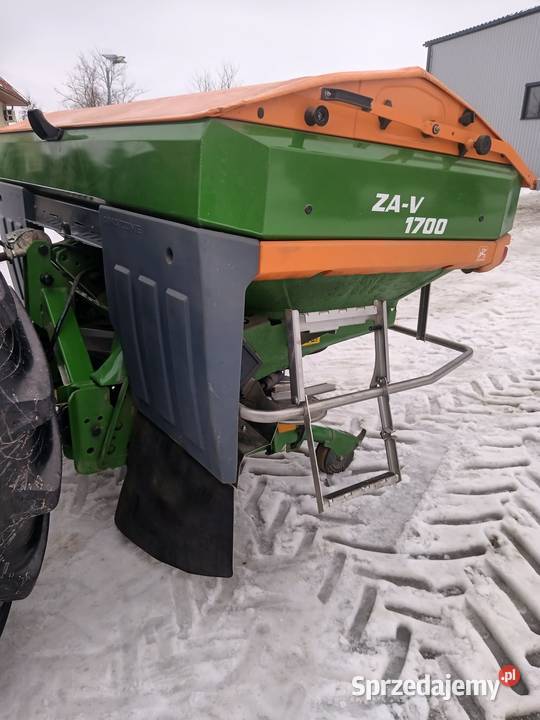 Rozsiewacz AMAZONE ZAV 1700 Super Profis Tronic Rozsiewacze nawozów