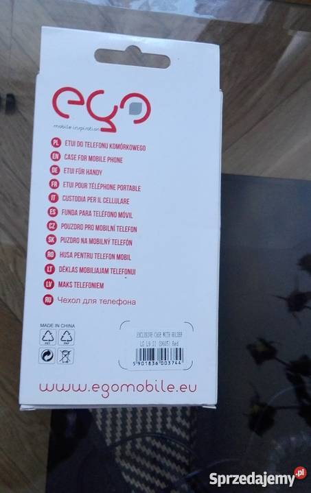 NOWE ZAMYKANE SKÓRZANE ETUI LG L9 II D605 RED Łódź