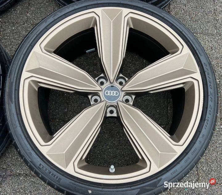 4 ORYGINALNE 20 ALUMINIOWE KOŁA LETNIE AUDI RS4 Samochodowe Nowy Sącz