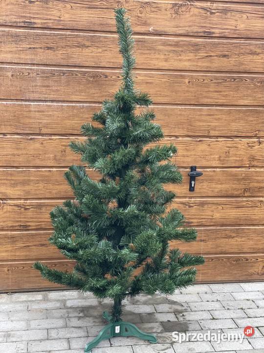 Choinka sztuczna ze stojakiem ozdoby 160 bombki