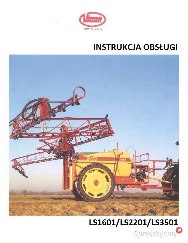 Instrukcja obsługi Vicon Kverneland Greenland