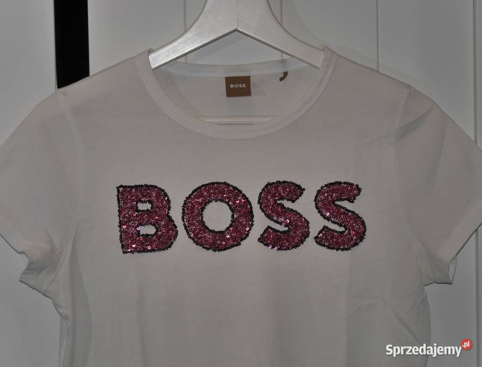 Boss piękna koszulka cekiny 36 S sprzedam