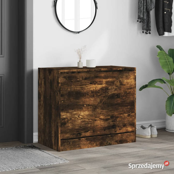 Szafka na buty przydymiony dąb 80x42x69 WM840005 sprzedam