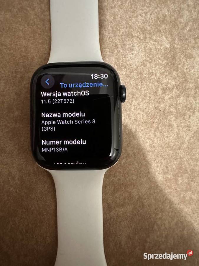 Apple Watch Series 8 45 mm GPS stan igła