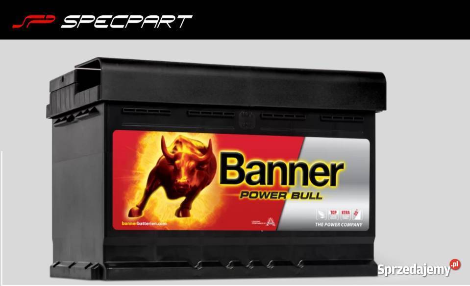 Akumulator Banner Power Bull 74Ah 680A EN PRAWY podkarpackie Mielec