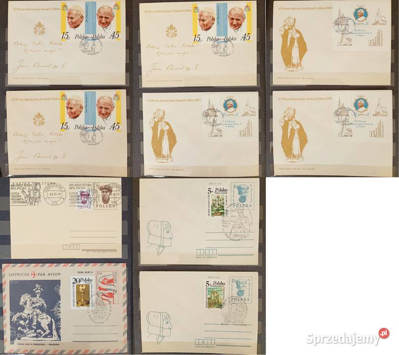 Koperty i kartka pierwszy dzień obiegu 1987