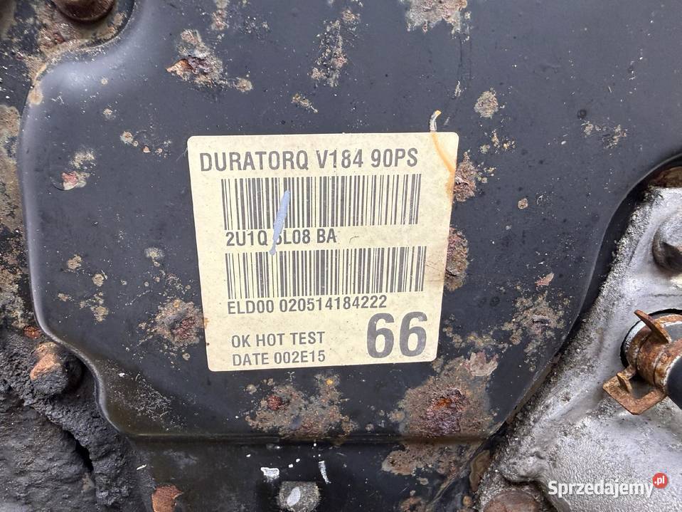 SILNIK D2FA Ford Transit VI MK6 24 TDDI 90 Części samochodowe Chełm