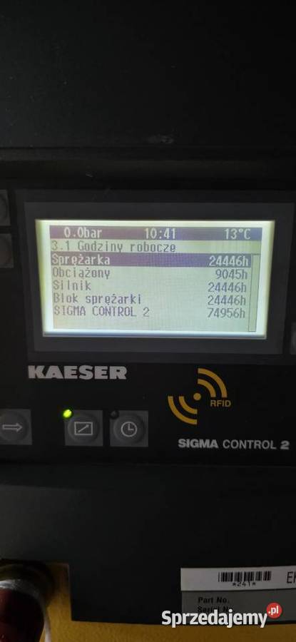 Kompresor śrubowy Kaeser SM9 Aircenter 55 kW 11 Jelcz-Laskowice