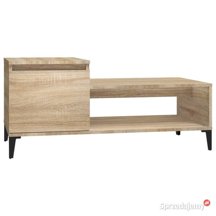 Stolik kawowy dąb sonoma 100x50x45 materiał mazowieckie Warszawa