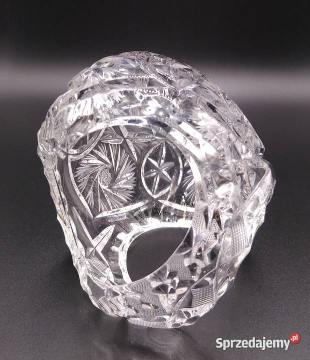Vintage kryształowy koszyczek 2 Gdańsk