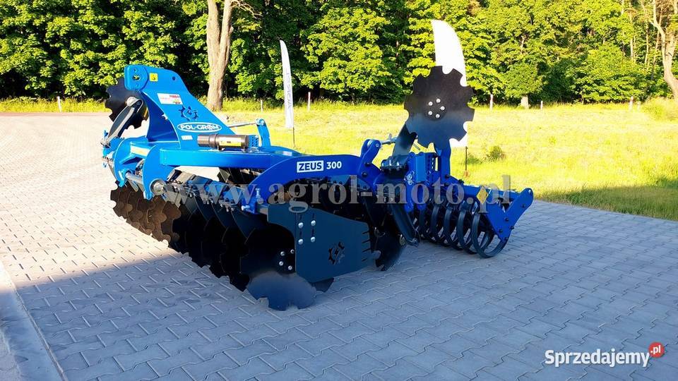 Brona Talerzowa agregat POLGROM ODSTĘP 75100 nieuszkodzony warmińsko-mazurskie