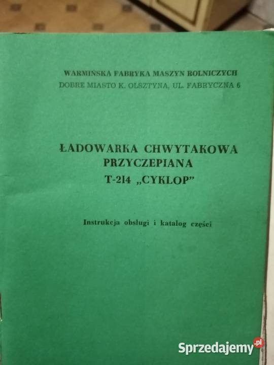 Sprzedam ładowacz cyklop Winowno