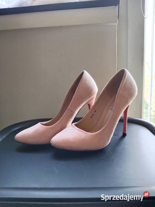 Buty damskie różowy Półbuty Łódź