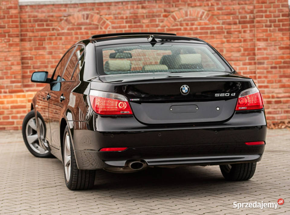 BMW 520 520d 163 Szyber BiXenon Navi Skóra Full nieuszkodzony Zwoleń