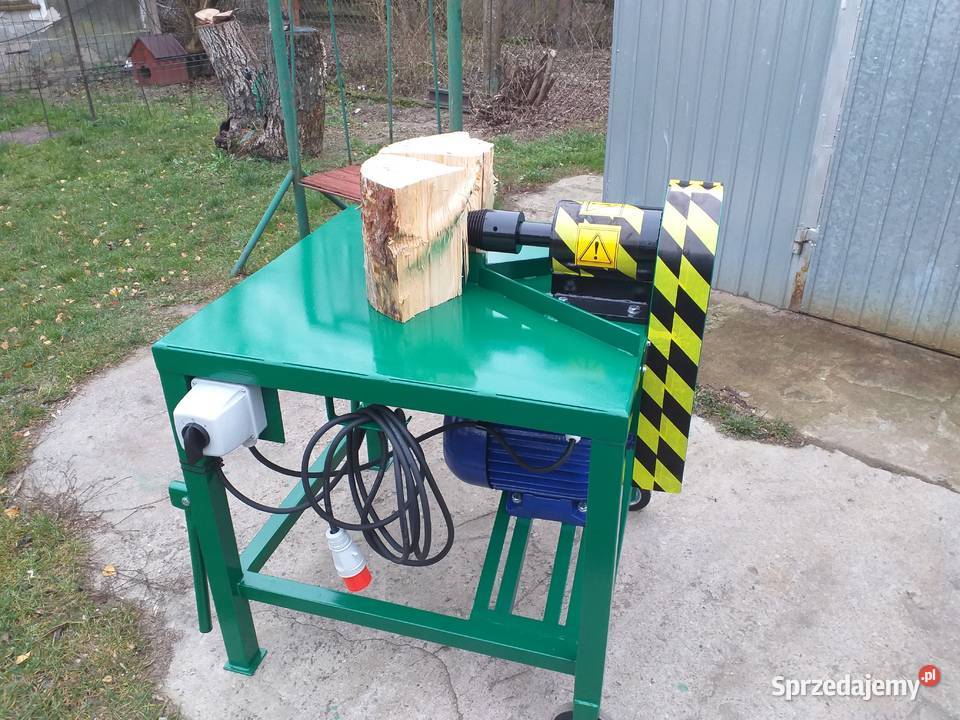 Łuparka Szczyparka do drewna 380V Ostrów Mazowiecka sprzedam