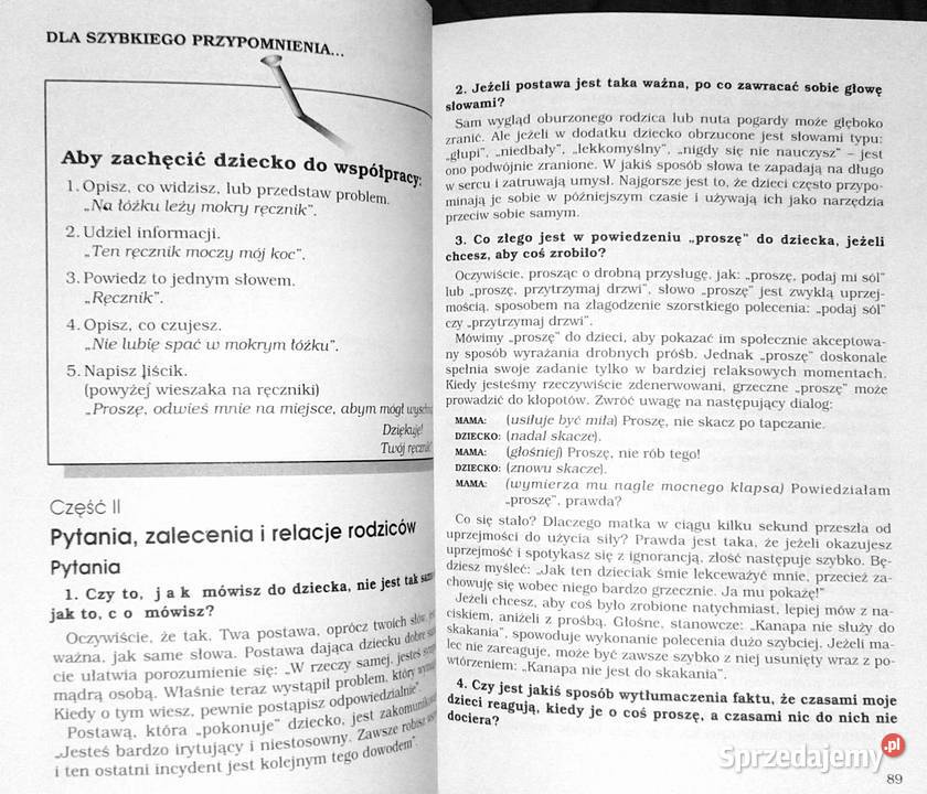mówić żeby dzieci nas słuchały Adele Faber lubelskie