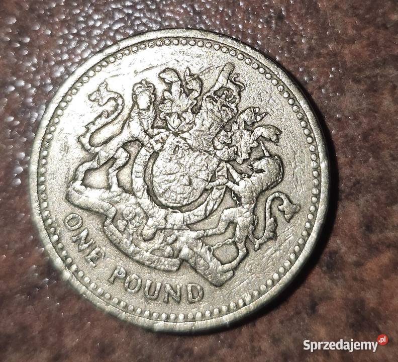 Moneta One Pound 1983 decus et tutamen Pozostałe Białystok