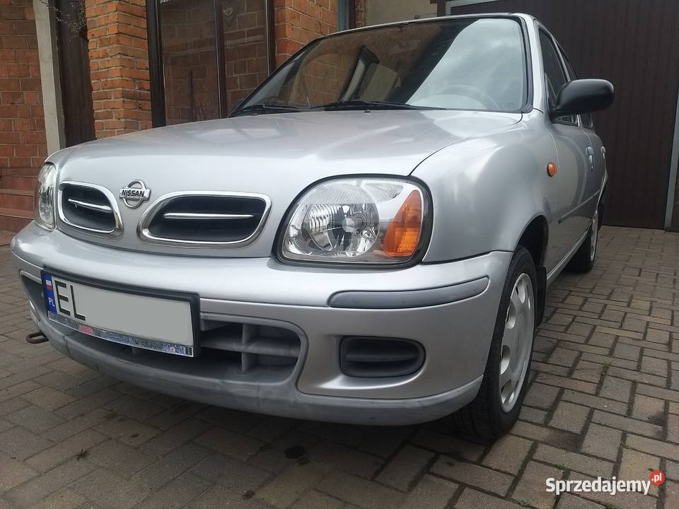 Nissan Micra 10 Salon Polska przebieg 8531 łódzkie Pabianice