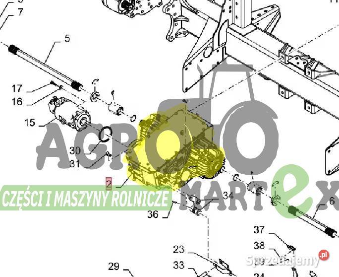 51659913 87393461 PRZEKŁADNIA GŁÓWNA KPL CNH dolnośląskie