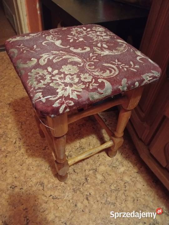 Taboret PRL stan Meble Siemianowice Śląskie sprzedam