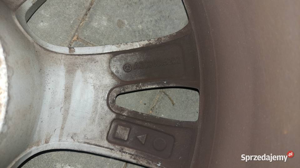 Alufelgi mercedes 17 Pustynia sprzedam