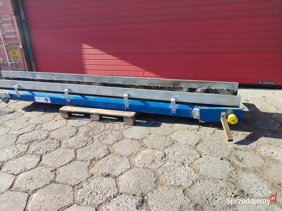 taśmociąg podajnik moc 074 kW pomorskie Wejherowo