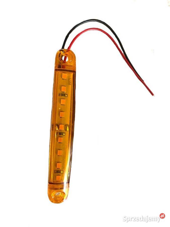 Lampa obrysowa OBRYSÓWKI LED pomarańczowy 12 Pomiechówek