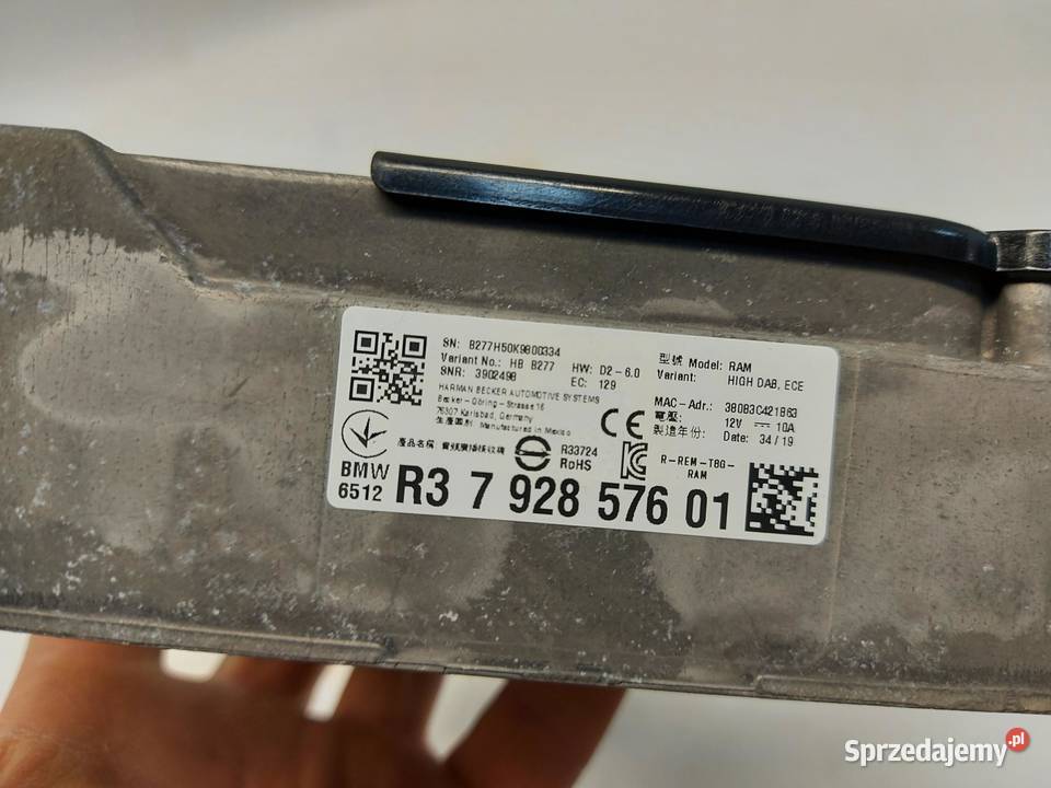 BMW G05 X5 30d 2019r MODUŁ WZMACNIACZ RADIA dolnośląskie