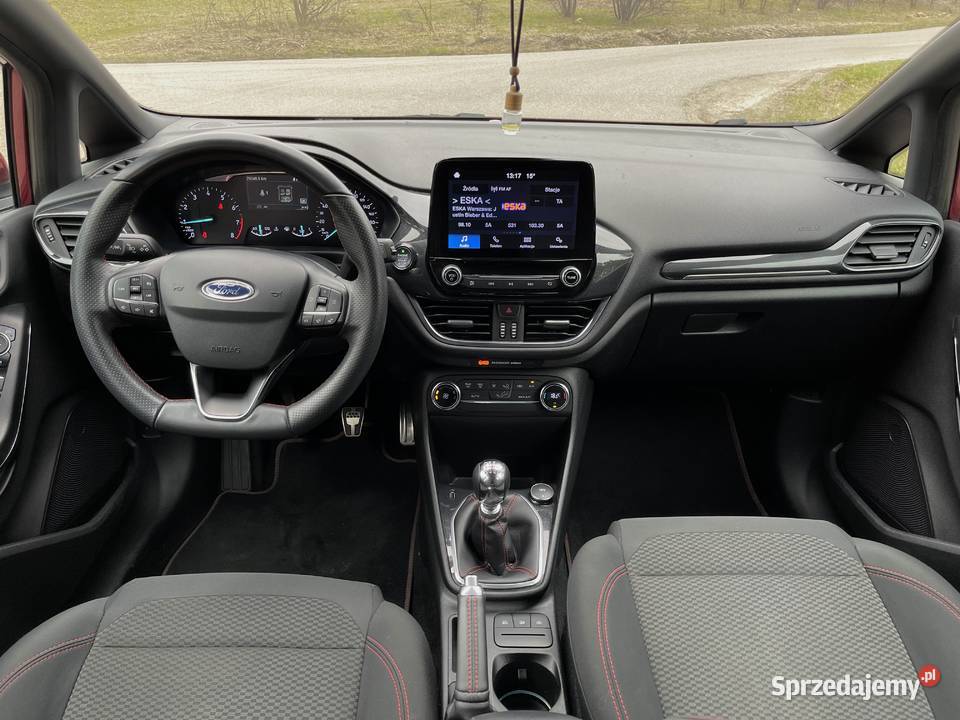 Ford Fiesta ST line stan piękny kolor gniazdo USB mazowieckie