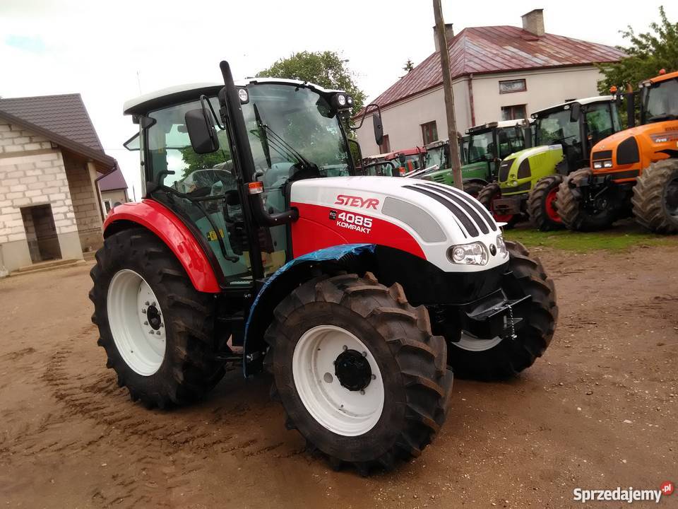 Steyr 4085 Kompakt mechaniczny Case Holland Maszyny rolnicze Mojsiki