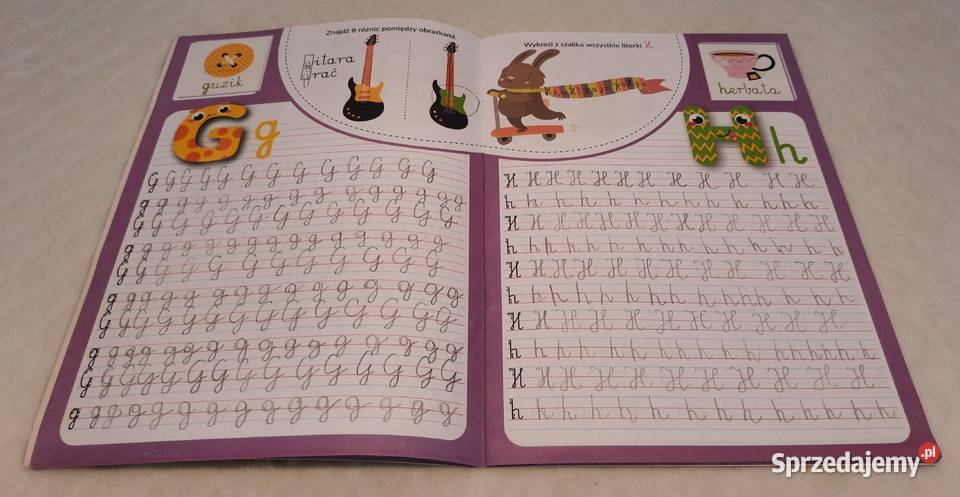 Kaligrafia Literki Martel Książeczki dzieci Czeladź sprzedam