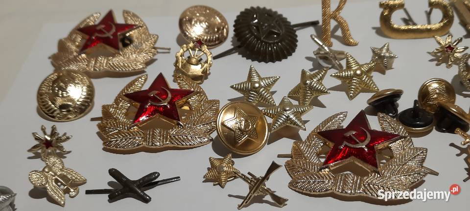 odznaczenia guziki ZSRR zestaw 1 MNXX11071