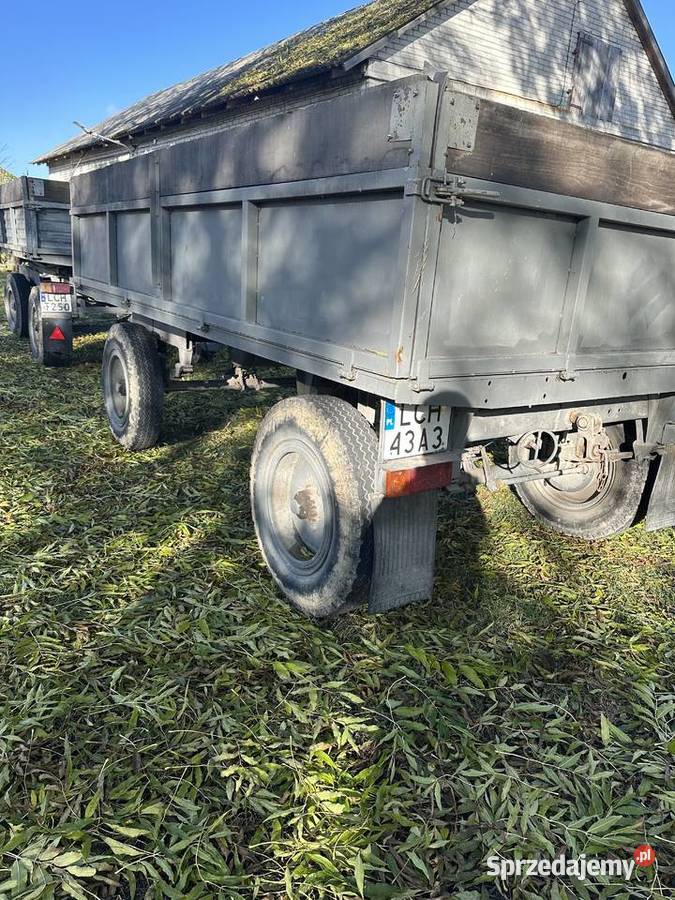 Przyczepa rolnicza Autosan d46 Krzywice-Kolonia
