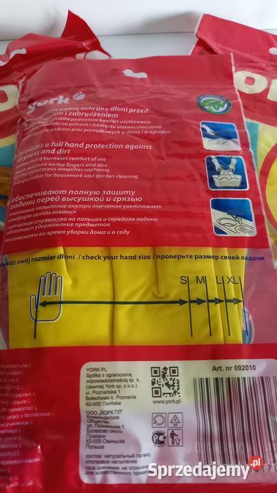 Rękawice gospodarcze mki YORK