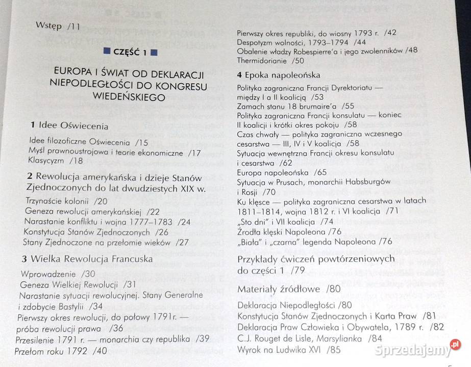 Historia 1789 1871 Anna Radziwiłł Wojciech Chełm sprzedam