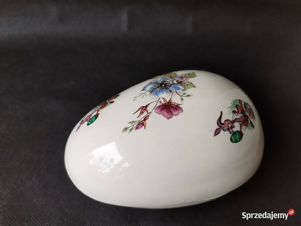 Stary pojemnik bomboniera Jajo Jajko Wielkanocne Katowice