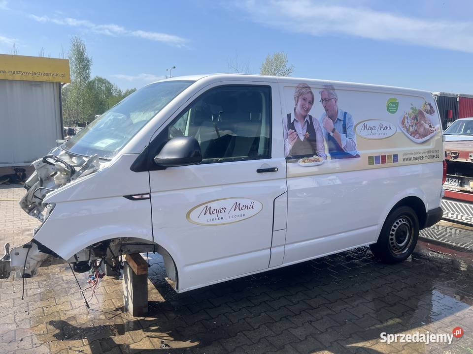 VW T6 wypadku rozbity Gorzów Wielkopolski sprzedam