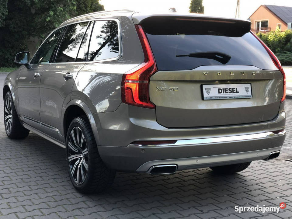 Volvo XC 90 LIFT 2021r B5 20 Diesel 250 Navi Rok produkcji 2021 Wijewo