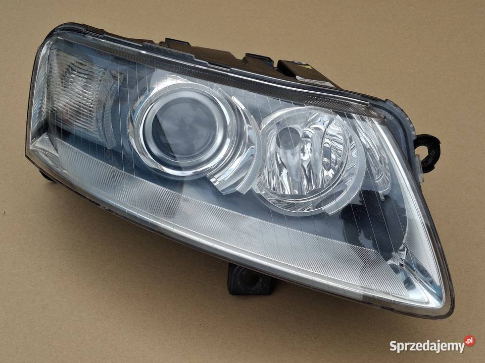 AUDI A6 C6 REFLEKTOR PRAWY XENON D2S LAMPA PRAWA Bieleń