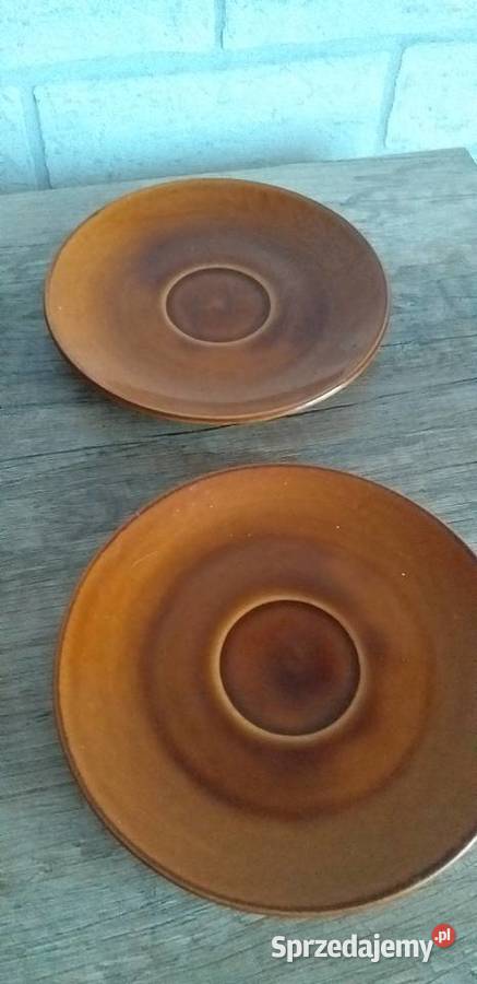 Talerzyki sygnowane Mirostowice Przedbórz