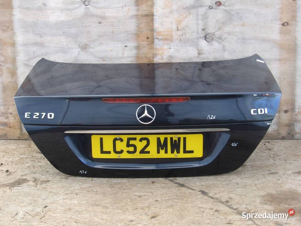 KLAPA TYŁ MERCEDES E KLASA W211 359 wielkopolskie Zbierkowo