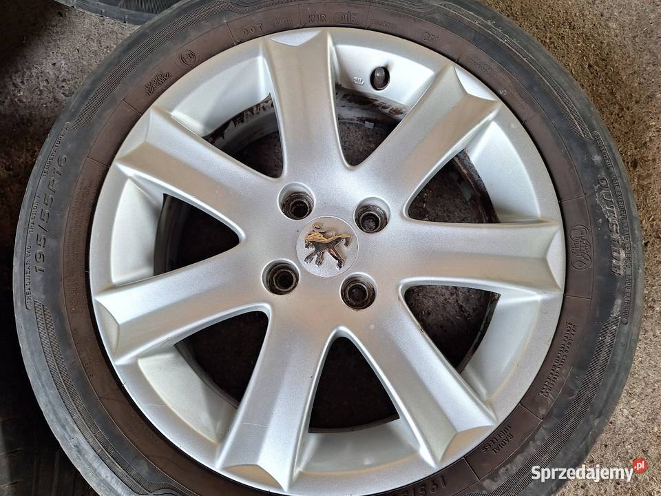 Alufelgi 4x108 16 ET27 PEUGEOT 207 307 1007 Choceń