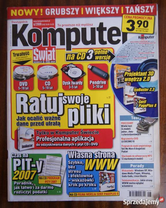 Dwutygodnik Komputer Świat 62008 Parczew