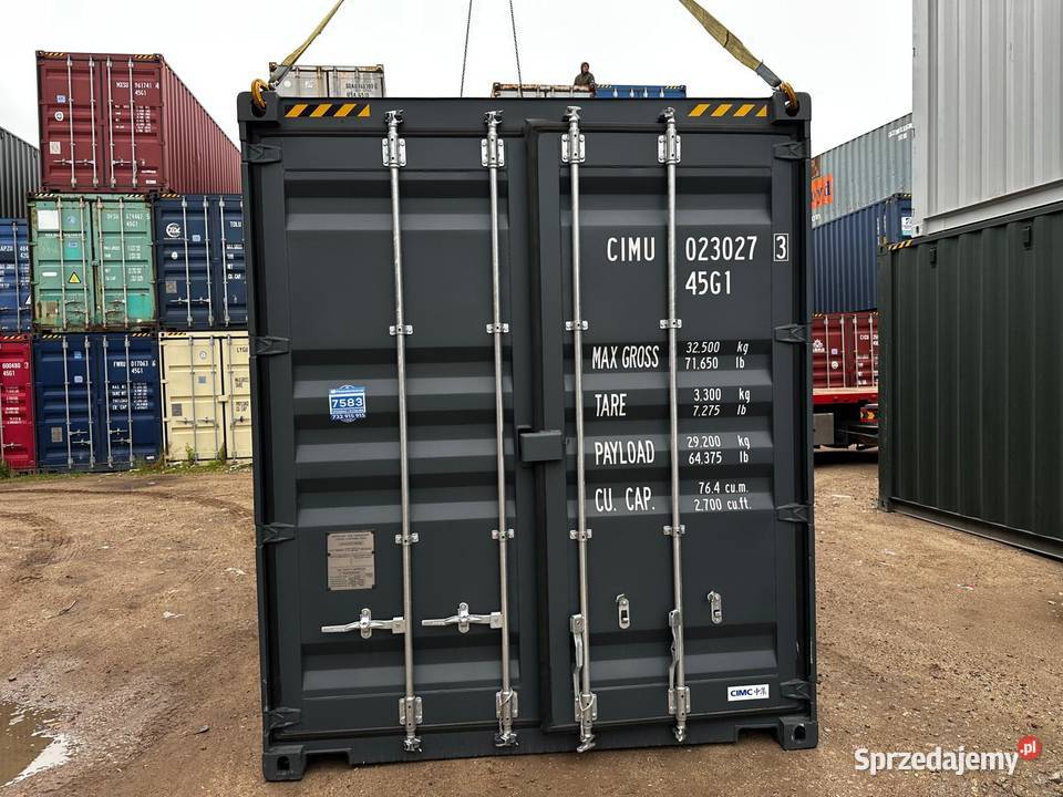 KONTENER MORSKI 40 HC ONE WAY sprzedam