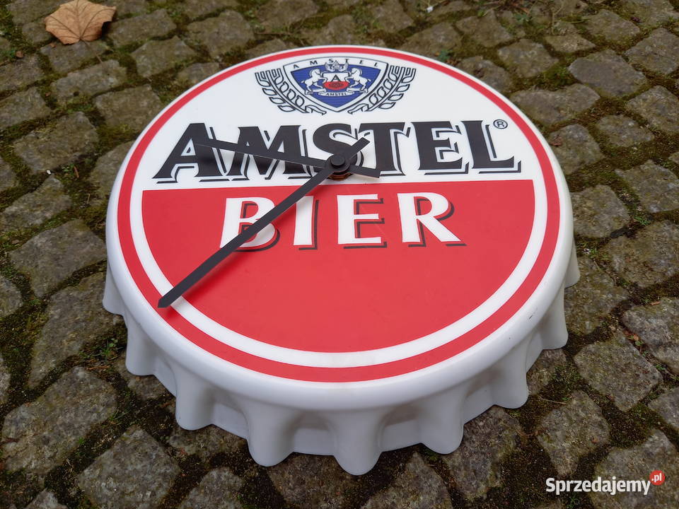 Zegar kapsel reklama piwa AMSTEL Warszawa sprzedam